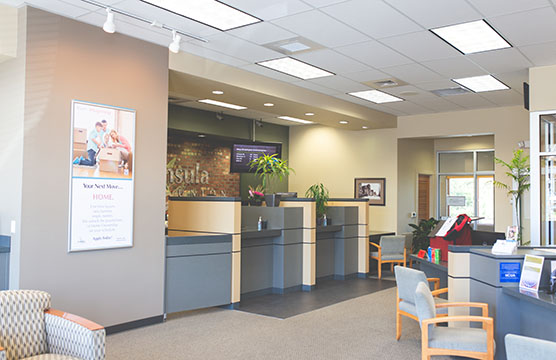 Port Townsend branch interior