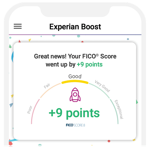 Experian Boost helps you raise your credit score for Free